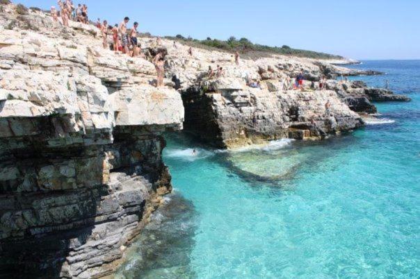 Beach House Ive With Jacuzzi, Pool, Playground And Bbq In An Olive Grove With A Beach, Pomer - Istria Экстерьер фото
