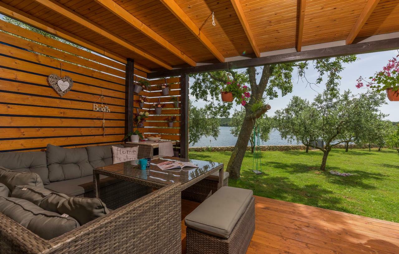 Beach House Ive With Jacuzzi, Pool, Playground And Bbq In An Olive Grove With A Beach, Pomer - Istria Экстерьер фото